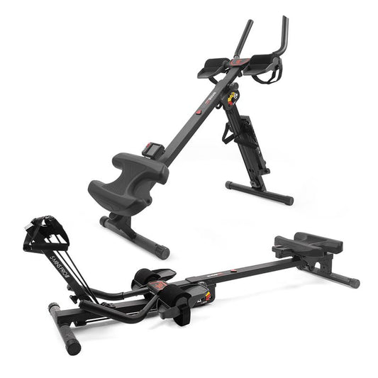 TOUSAINS Adjustable Ab Trainer Machine with LCD Monitor, Foldable Ab Exercise Machine for Abs, Arm, Leg, Buttocks Shaper, Core & Ab Trainer at Home Gym Crunch Fitness Equipment Fallfreshness