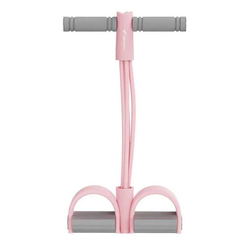 Dealsforyoudays MERACH Multifunction Pedal Resistance Band, Elastic Pull Rope Fitness, Full-Body Workout at Home Gym, Exercise Sit-Up, Yoga, Abdominal Training