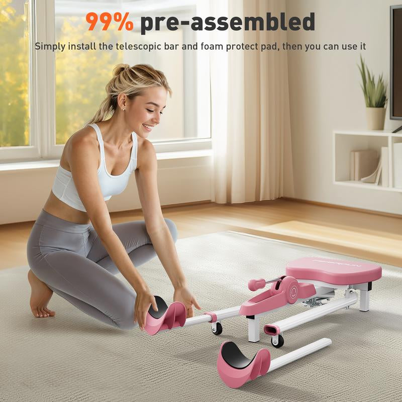 FEIERDUN Leg Split Machine to Enhance Flexibility, Leg Stretcher Machine for Ballet, Cheerleading Dance and Gymnastics, Fit for Beginer and Athlete Multifunctional Fitness Equipment Strength Training Accessory