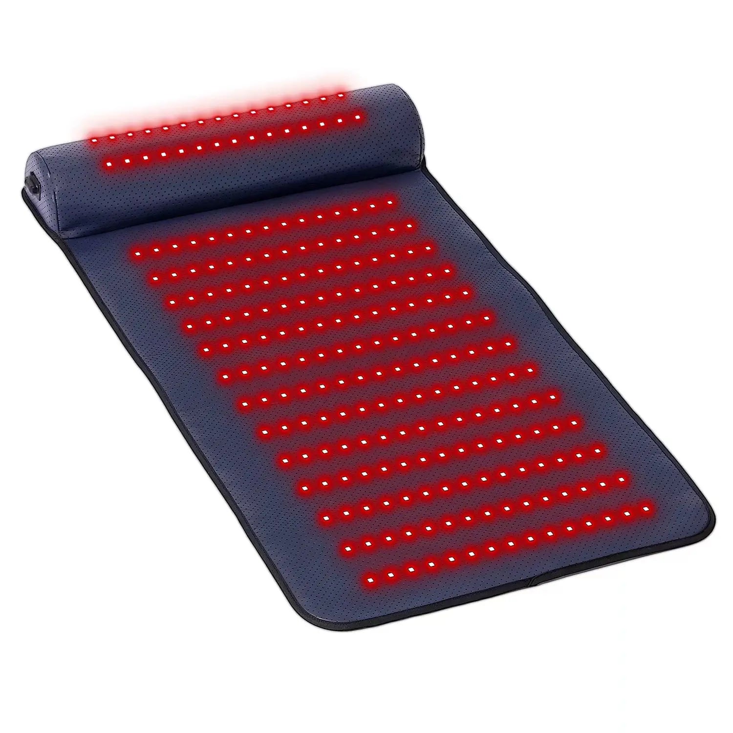Red Light Therapy Massage Mat with 3D Neck Support & Far Infrared Heat – Professional Pain Relief for Home & Spa Use Relax