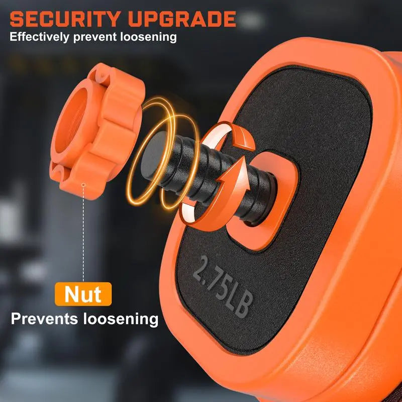 Bearbro 45/65/85Lbs Adjustable Dumbbells Set, 4 in 1 Free Weights Dumbbells Set with Connector Used as Dumbbell, Barbell, Push up Stand, Kettlebells for Home Gym Exercises,Dealsforyoudays