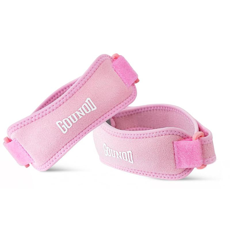 Silicone Patella Knee Strap for Knee Pain Relief – Adjustable Brace for Women & Men, Ideal for Running, Basketball, Volleyball, Squats, Tendonitis, and Jumper’S Knee Support Fallfreshness